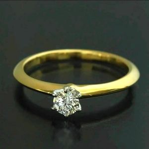 Tiffany Solitaire Diamond Ring